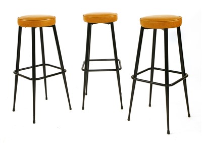 Lot 433 - Three contemporary bar stools