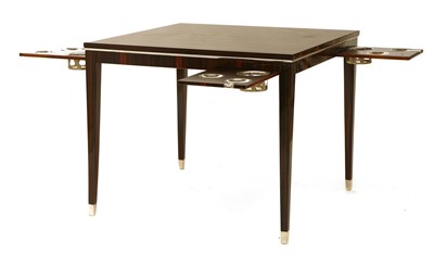 Lot 193 - A French Art Deco Macassar games table