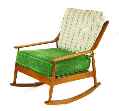 Lot 363 - A rocking chair