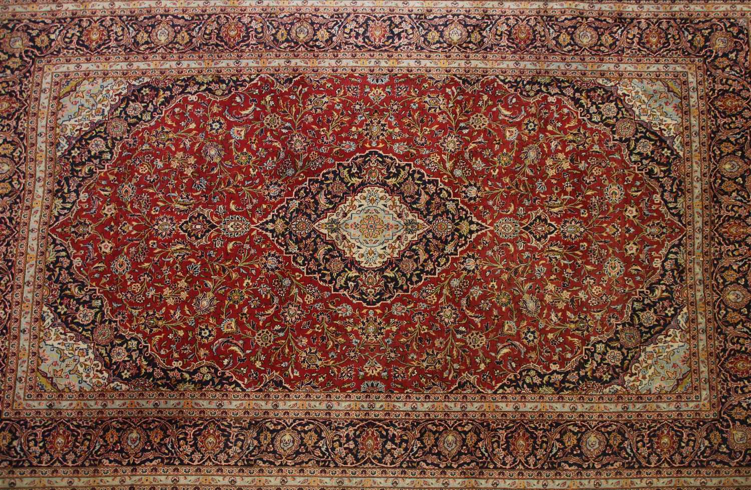 Lot 326 - A large Meshad carpet