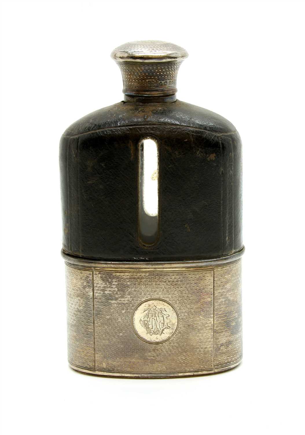 Lot 108 - A small 19th century spirit flask by  'Asprey'