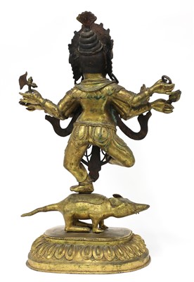 Lot 393 - A Chinese bronze bodhisattva