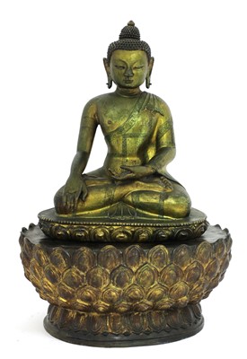 Lot 401 - A Chinese shakyamuni Buddha
