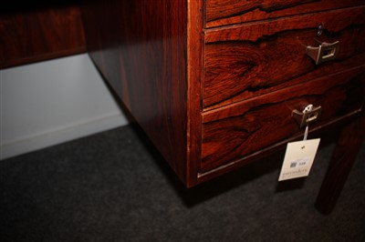 Lot 329 - A Danish rosewood desk