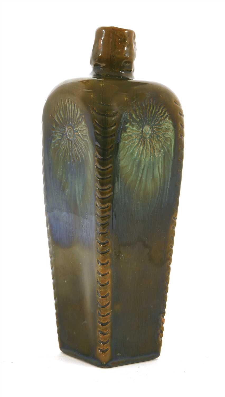 Lot 1 - A Linthorpe Pottery bottle vase