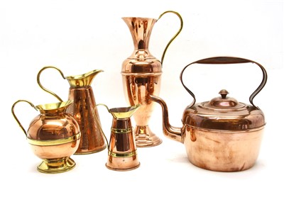 Lot 187 - A collection of metal wares