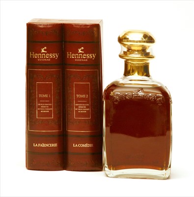 Lot 125 - Jas. Hennessy & Co. Cognac, one bottle (in faux book presentation box)