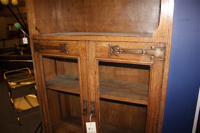 Lot 69 - An oak bookcase