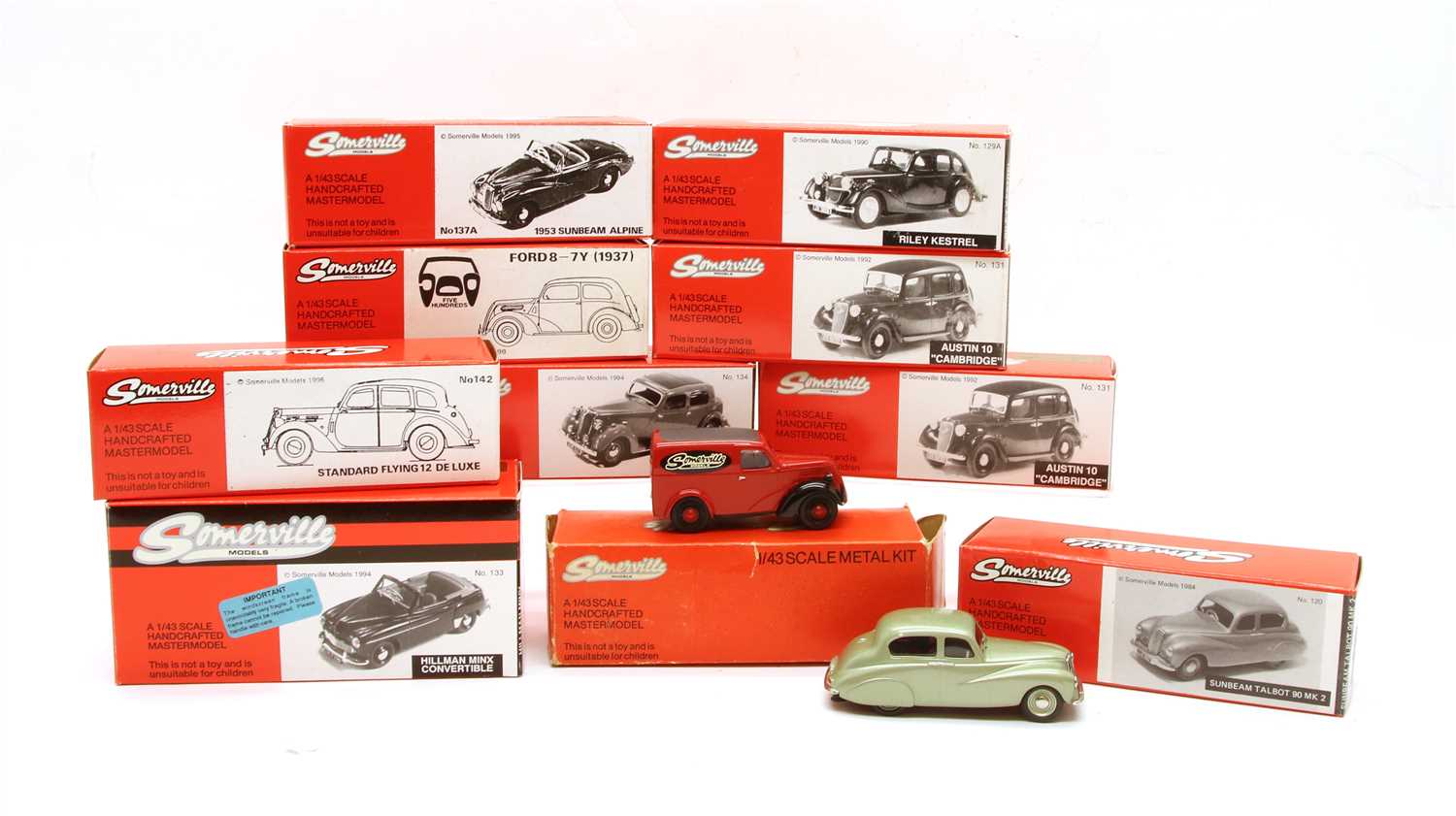 Lot 198 - A collection of Somerville diecast models