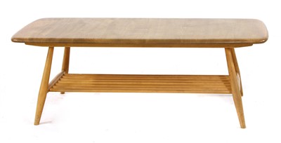 Lot 693 - An Ercol elm low table