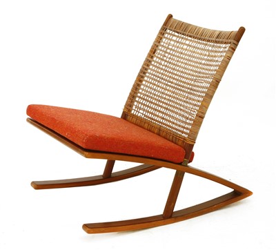 Lot 421 - A rocking chair