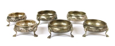 Lot 264 - A pair of George III silver salts
