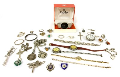 Lot 167 - A 9ct gold Rotary mechanical bracelet watch