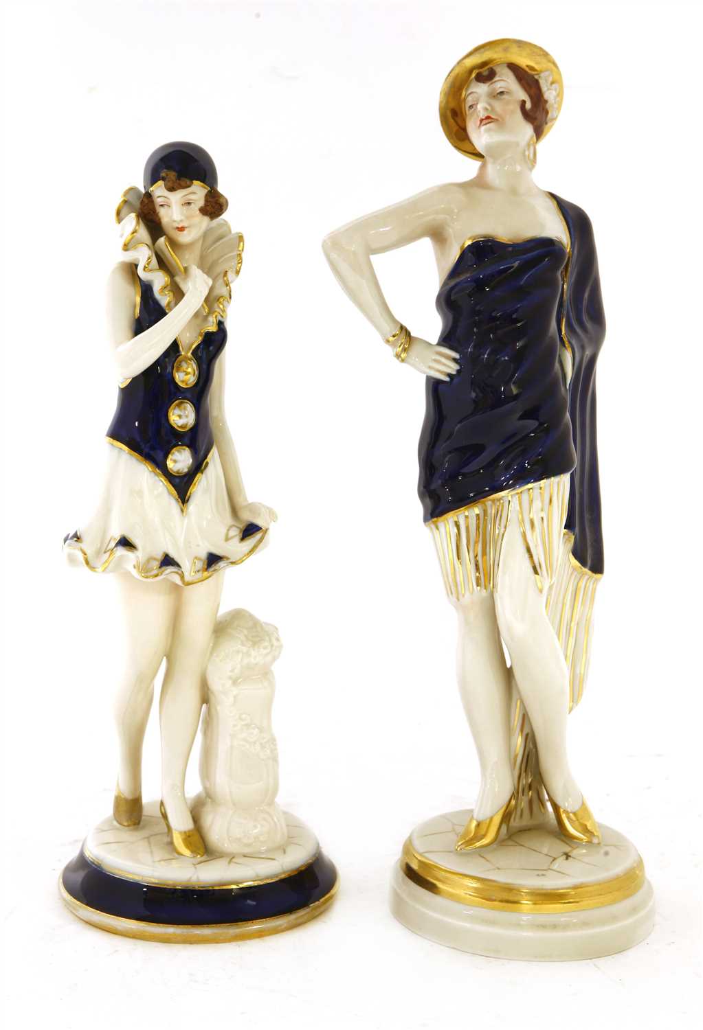 Lot 211 - Two Royal Dux figures