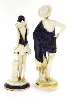 Lot 211 - Two Royal Dux figures