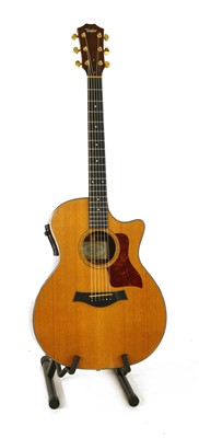 Lot 339 - A 2001 Taylor 714-CE electro acoustic guitar