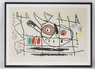 Lot 138 - Joan Miró (Spanish, 1893-1983)
