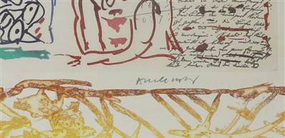 Lot 1507 - Pierre Alechinsky (Belgian, b.1927)
