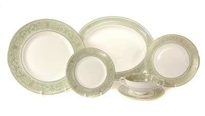 Lot 299 - A Royal Doulton 'English Renaissance' pattern dinner service for eight