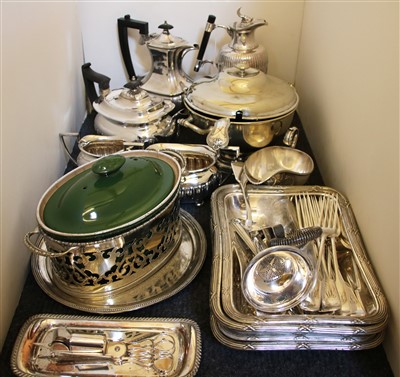 Lot 262 - Silver plated items