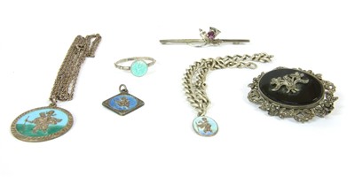 Lot 172 - A large quantity of silver and costume jewellery