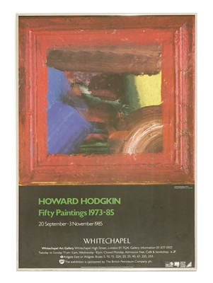 Lot 418 - 'Howard Hodgkin Fifty Paintings 1973-85'