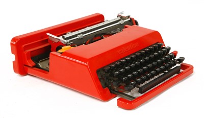 Lot 400 - An Olivetti Valentine typewriter