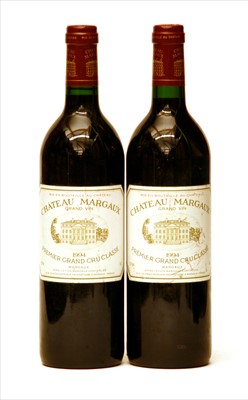 Lot 275 - Château Margaux, Margaux, 1st growth, 1994, two bottles