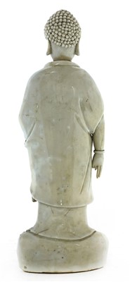 Lot 396 - A Chinese blanc de Chine Buddha