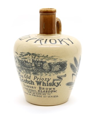 Lot 530 - An Old Priory Scotch whisky jar