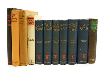 Lot 270 - Eleven books on hunting and field sports