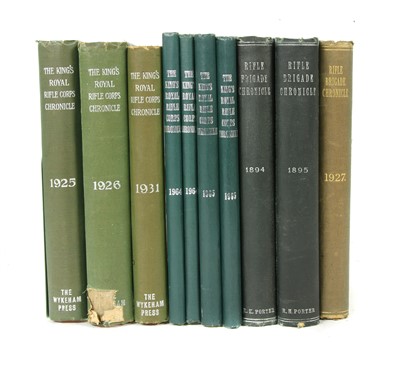 Lot 535 - MILITARY/ Periodical: The Rifle Brigade Chronicle (57 Vols.)