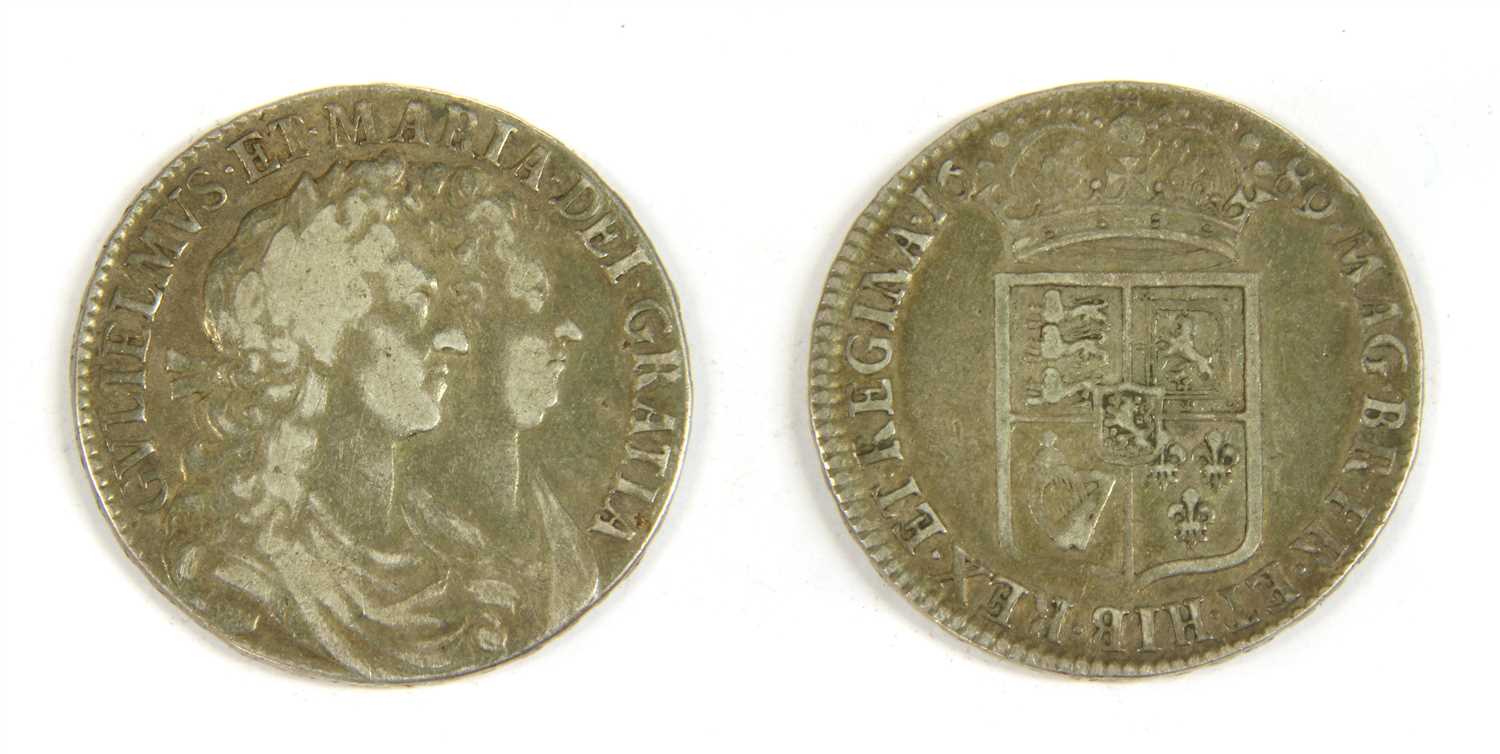 Lot 45 - Coins, Great Britain, William and Mary (1689-1694)