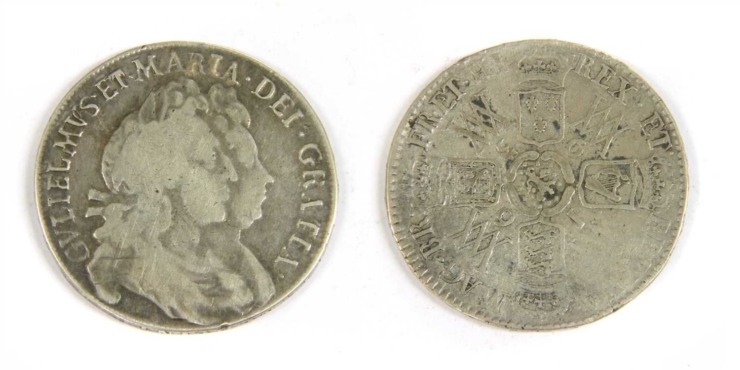 Lot 47 - Coins, Great Britain, William and Mary (1689-1694)