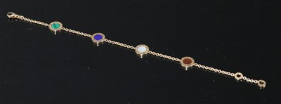 Lot 423 - An 18ct rose gold Bulgari bracelet