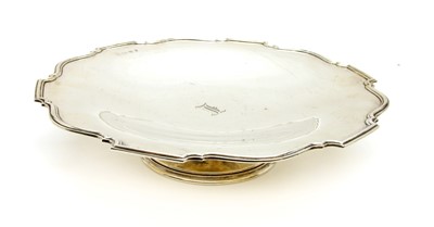 Lot 341 - A silver circular dish