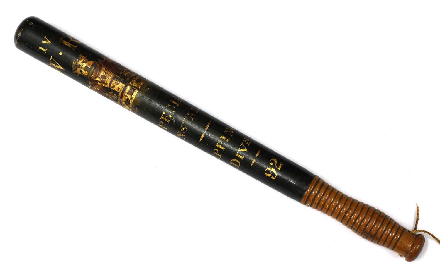 Lot 177 - A William IV 'Parker of Holborn' truncheon