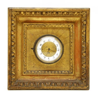Lot 446 - An 18th century verge pocket watch movement