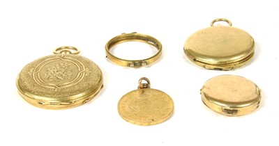 Lot 97 - A quantity of pocket watch and wristwatch cases