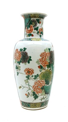 Lot 526A - A Kangxi style baluster vase