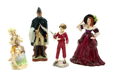 Lot 510 - A collection of porcelain figures