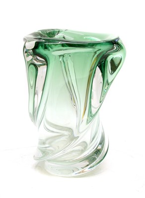 Lot 298 - A Val St Lambert glass vase