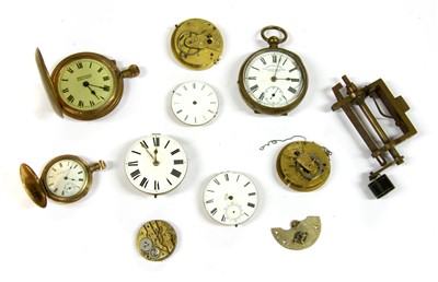 Lot 129 - A quantity of pocket watch movements