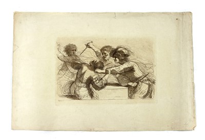 Lot 591 - Francesco Bartolozzi (Italian, 1727-1815), After Guercino [Giovanni Francesco Barbieri]