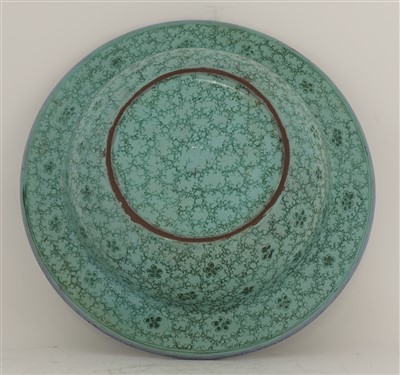 Lot 89 - A Chinese famille rose stoneware basin