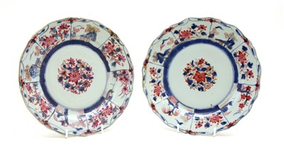 Lot 234 - Two Chinese blue and white plates