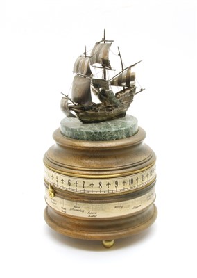 Lot 222 - A Mariner's World Clock by Charles Frodsham