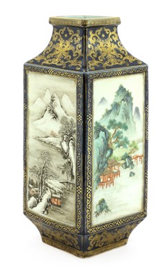 Lot 94 - A Chinese famille rose vase