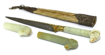 Lot 478 - A Chinese dagger