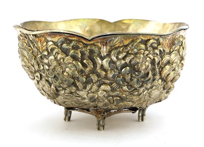 Lot 127 - A Japanese silver bowl